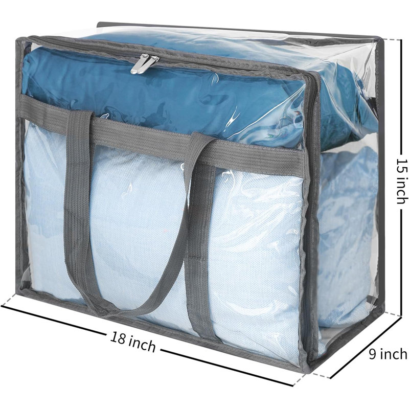 Transparent storage bags for clothes 2025